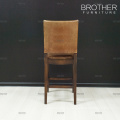 New design furniture antique velvet leather bar chair